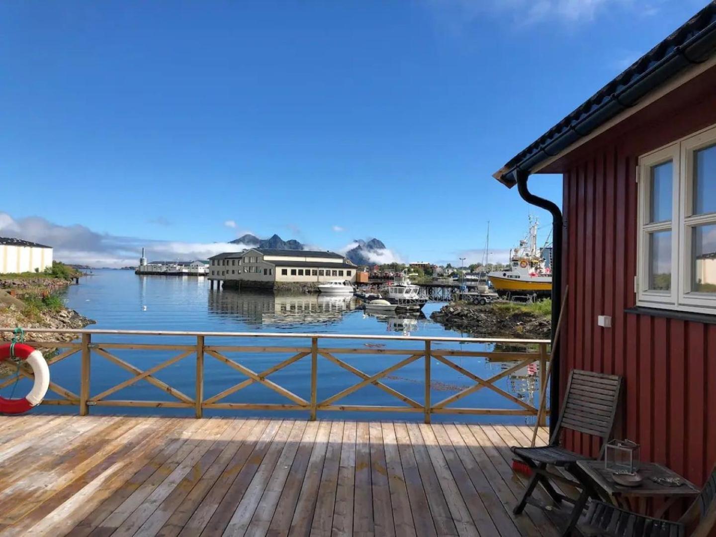 Nora'S Waterfront Cabin Svolvær Exteriér fotografie